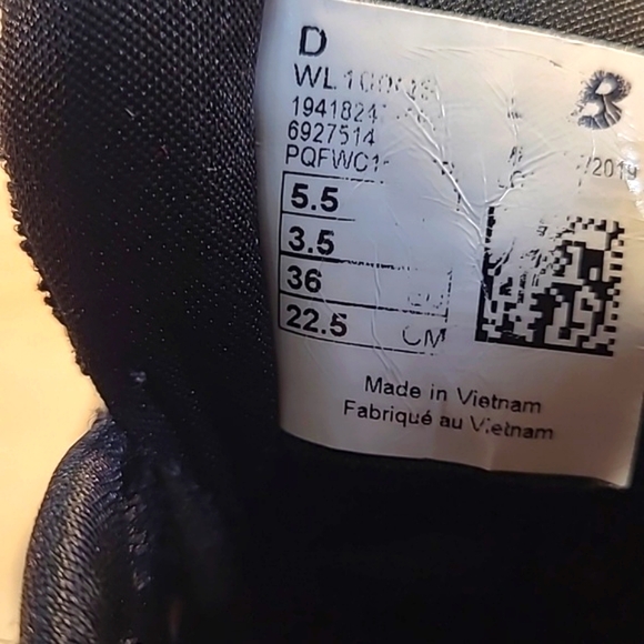 New Balance X Isaac Mizrahi Black Gray Size 5.5  Women's Shoes - Picture 10 of 10